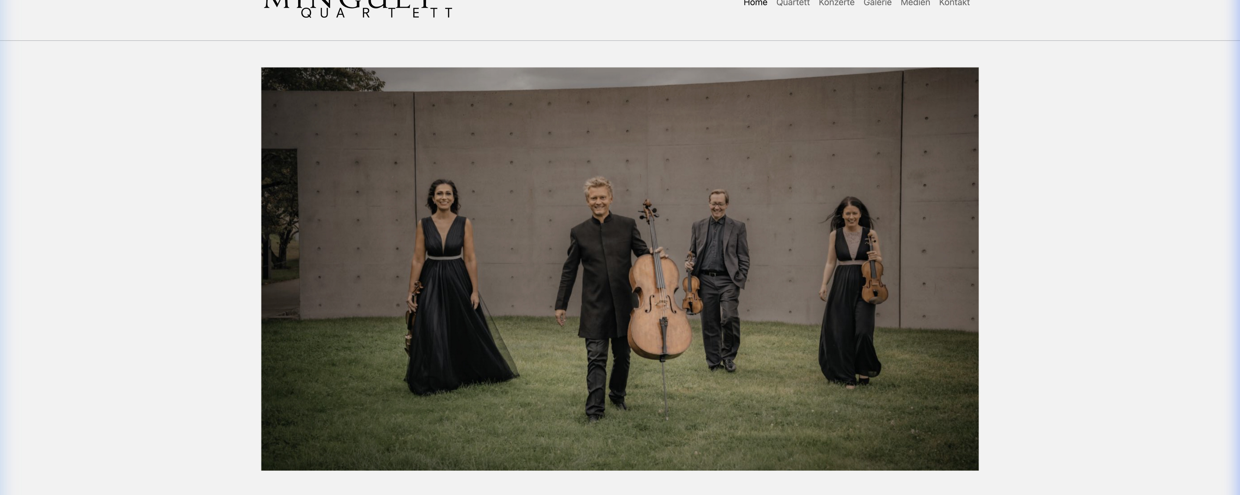 Screenshot Minguet Quartett